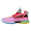 Li Ning WOW 7 Way Of Wade 7 Нескользящие Легкие Низкие Баскетбольные Кроссовки Женские Розовые Молодежная Версия ABAN135-4