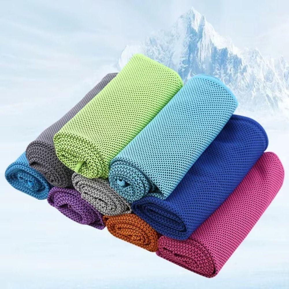 Portable Cold Sweat Absorbent Towel Quick Drying Sport Towels Ultralight Outdoor Cooling Towel  Gym