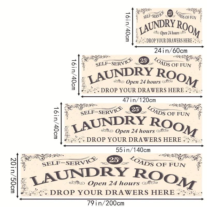 1 шт. Нескользящий, водонепроницаемый, маслостойкий и грязеотталкивающий напольный коврик для стирки — машинная стирка и водопоглощение