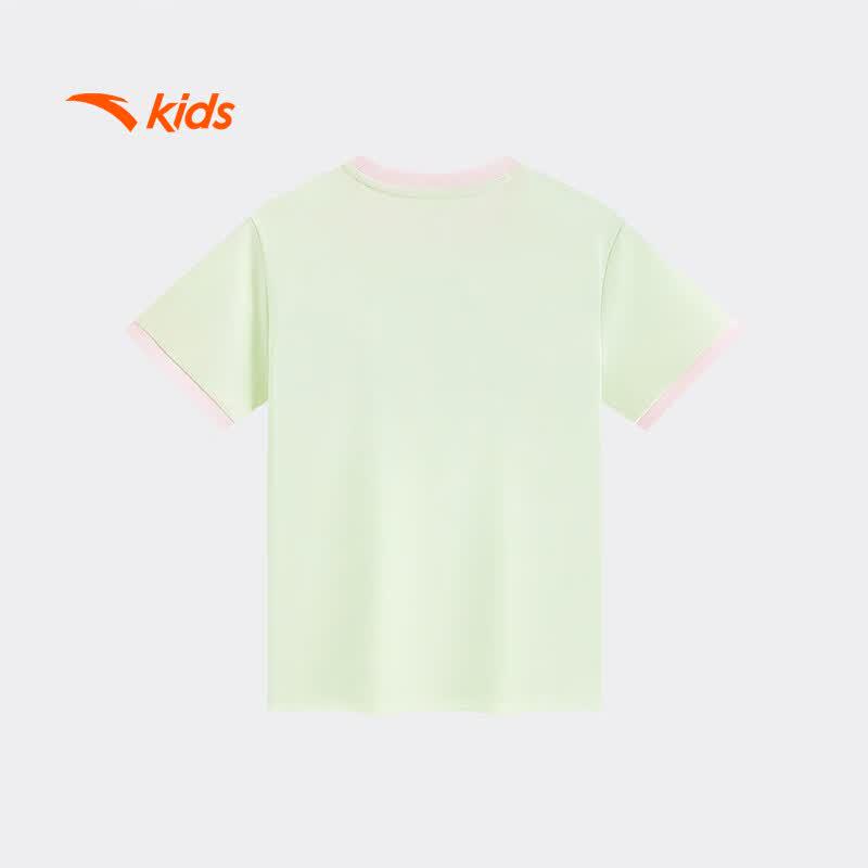 Anta Girls' Summer Outdoor Breathable T-shirt