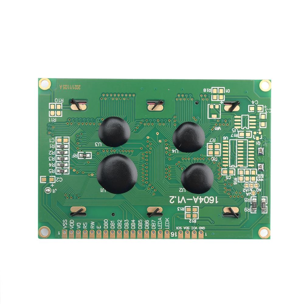 1611A LCD DC 1V Синяя Желтая Подсветка 16*1 16x1 Символьный LCD1611 Цифровой LCD 1611 Экранный Дисплейный Модуль Плата для Arduino