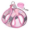 Breathable Pet Vest Style Harness Adjustable Pet Chest Strap Dog Harness Leash Set  Chihuahua
