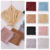 Lace Muslim Shawls Nail Pearl Hui Ethnic Scarf Comfortable Bow Muslim Hijab  Daily