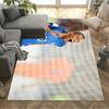 France Football Star Floor Rug Office Rug Suitable for Living Rooms Kitchen Bedrooms Outdoor Antislip Carpet Office home decor