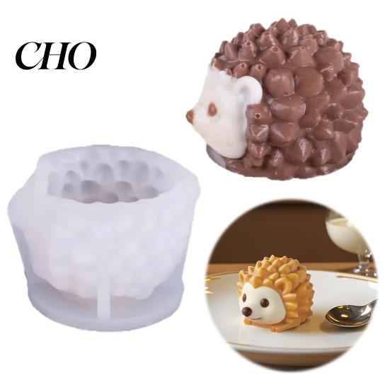 Silicone Baking Mold Mousse Cake 3D Hedgehog for Jelly Easy Demould Tray Chocolate Pudding Non-Stick Oven Freeze Pan Dessert Non-stick