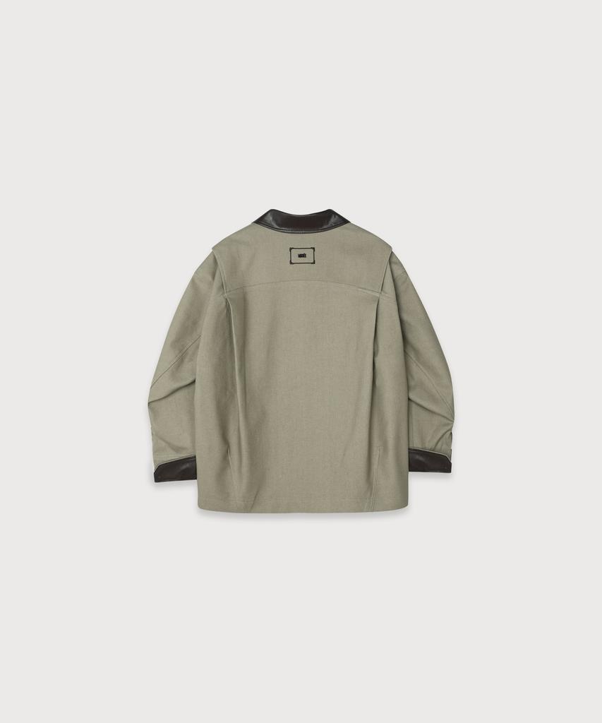 Musee Fallet Oversize Work Jacket_Light Khaki