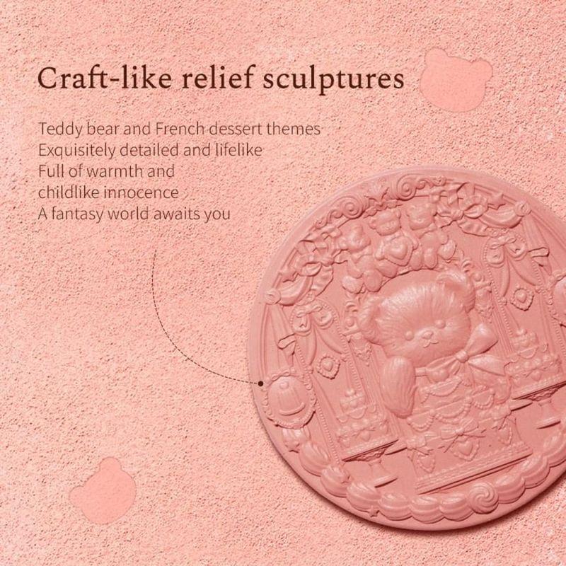 Flower Knows - Шелковистый атласный румяна 'Милый мишка' - 5 цветов