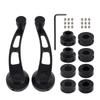 Window Crank Handle Winder Universal Car Wagon Door Window Crank Handle Winder 1 Pair Black