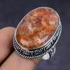 Sunstone Gemstone 925 Sterling Silver Jewelry Ring Size 8