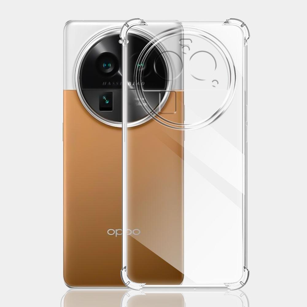 Для Oppo Find X6 Pro Чехол Прозрачный Противоударный Силиконовый Мягкий Чехол Чехлы Для OPPO Find X6 Coque Для oppo Find X6 Pro Fundas Shell