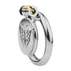 Orirya Chastity Belt for Men Extra Small Stainless Steel Flat Chastity Device with Key Butterfly Design Restraints Adult Goods for Men SM Goods