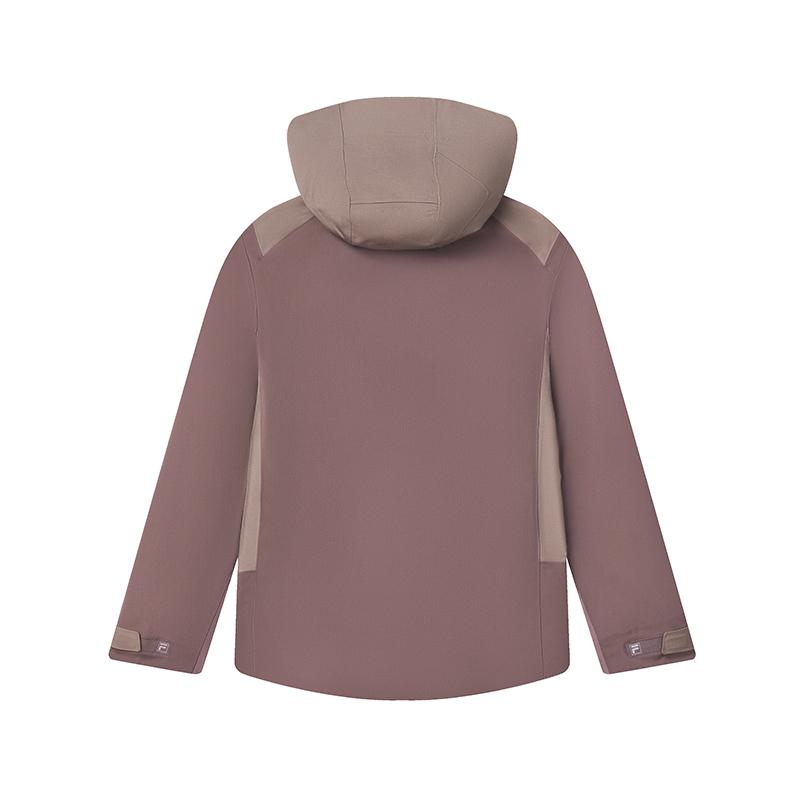 Новое тканое пальто FILA мужское перечный умбер F11M512705FWI