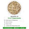 True Elements 5 In 1 Super Seeds Mix 125g - Roasted Sunflower, Pumpkin, Flax, Watermelon & Chia Seeds, Healthy Snacks for Weight Loss