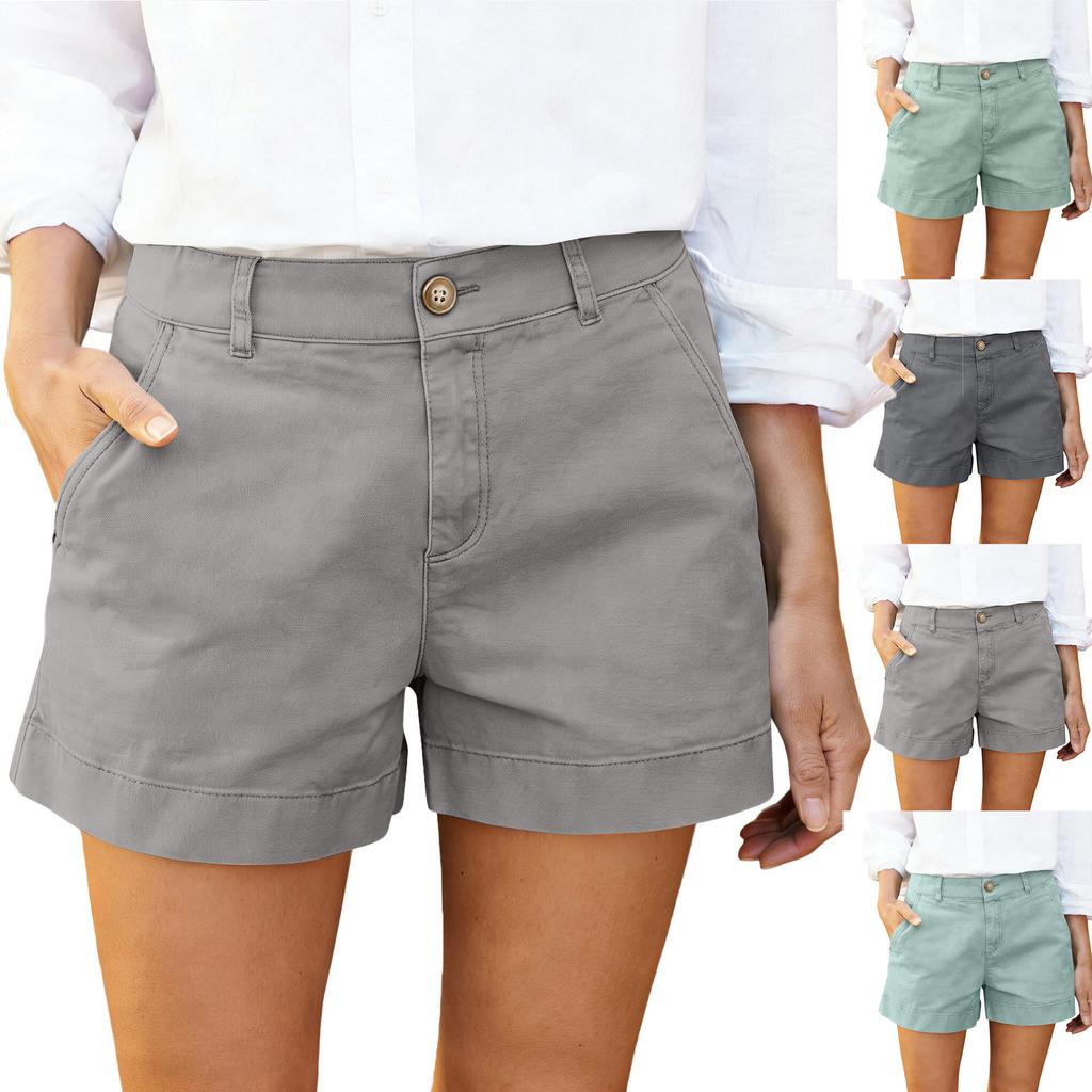 Women's Shorts With Pockets, Casual Shorts