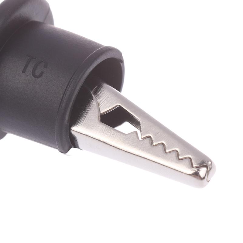 2 шт. мультиметра Push On зажим типа «крокодил» P2008 встроенный 2 мм зонд изолированный зажим типа «крокодил» для электрических испытательных зондов