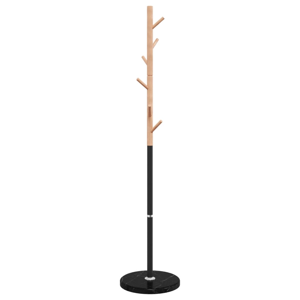 Coat Stand Black 172 cm Powder Coated Iron