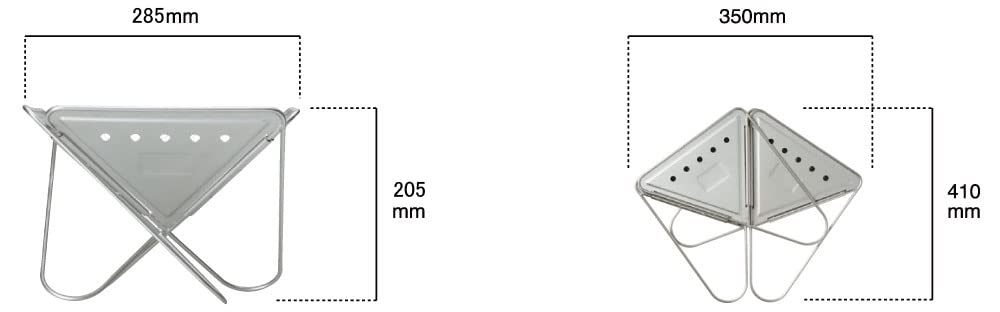 Snow Peak Подставка для костра S 2 Кемпинг на открытом воздухе [для людей] ST-031R