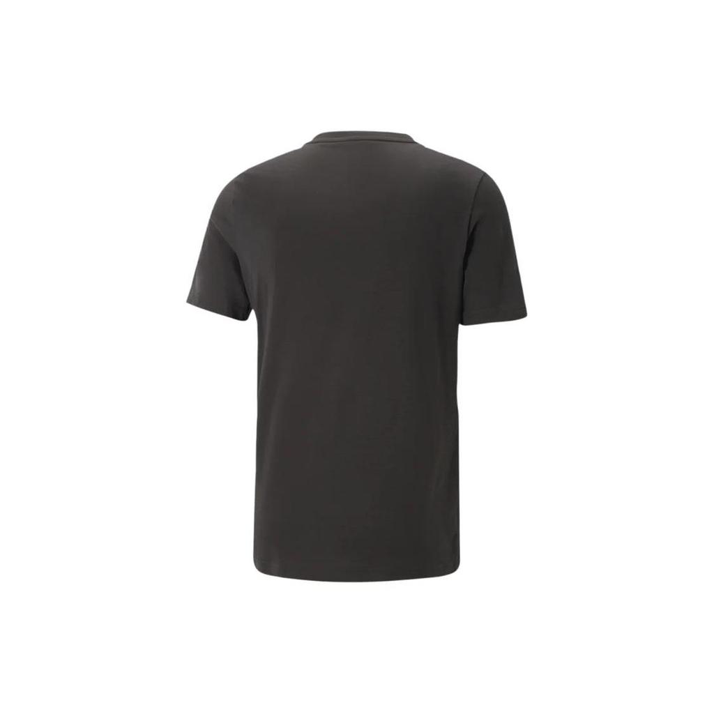 Puma Mapf1 Solid Logo Crew Neck Casual Short Sleeve T-Shirt Men Tops Black 538482-01