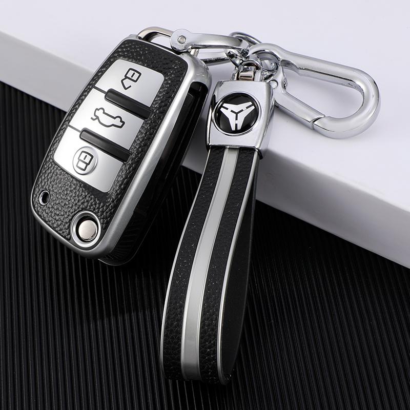 ТПУ кожаный чехол для дистанционного ключа автомобиля, защитный чехол для ключей для A3 8P A4 B7 B8 B5 B9 B6 A1 A5 Q7 Q5 A6 4F C6 C5 C7 C4 TT Q3 S3 A7 A8 C4 8N 8V 8L