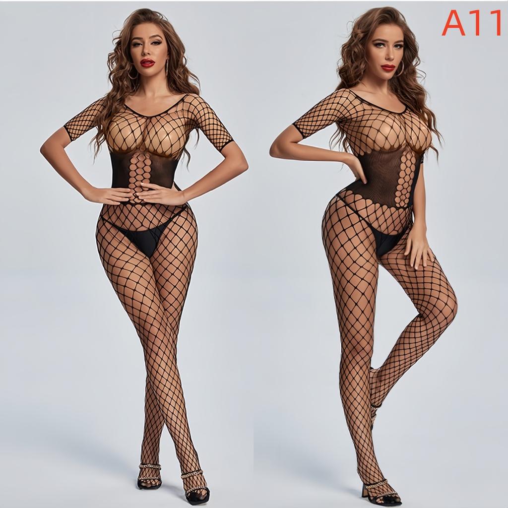 Женское нижнее белье в сеточку с открытыми вырезами, боди, женское нижнее белье, прозрачные сорочки, сексуальные костюмы