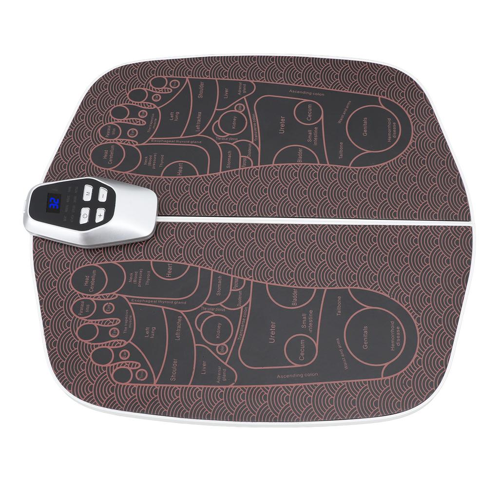 Микротоковый массажер для ног, 8 режимов, 32 передачи, стимуляция мышц, релаксация, USB аккумуляторная батарея для ног 