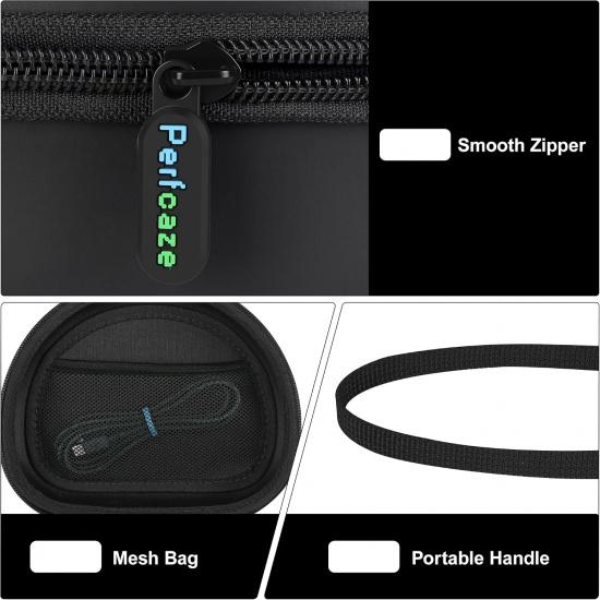 Hard Headphone Case for JLab JBuds Lux ANC/Raycon The Everyday, Black