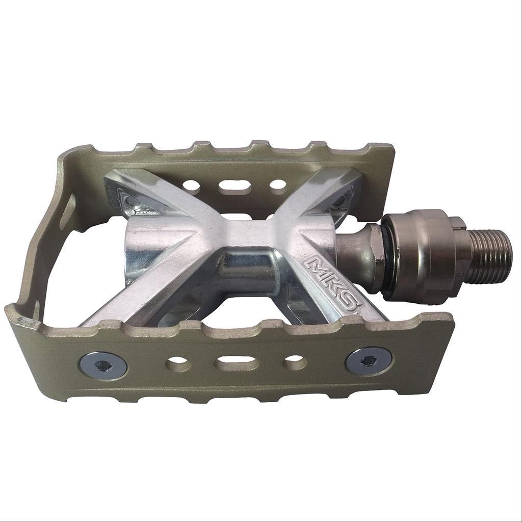 Велосипедная педаль Mikashima ESPRIT Ezy Superior Easy Silver (МКС) (Эсприт Супериор)