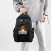 3 шт./компл., цельный нейлоновый рюкзак в стиле аниме с сумкой для обеда для девочек и мальчиков, школьный рюкзак для мужчин и женщин, дорожная сумка для отдыха