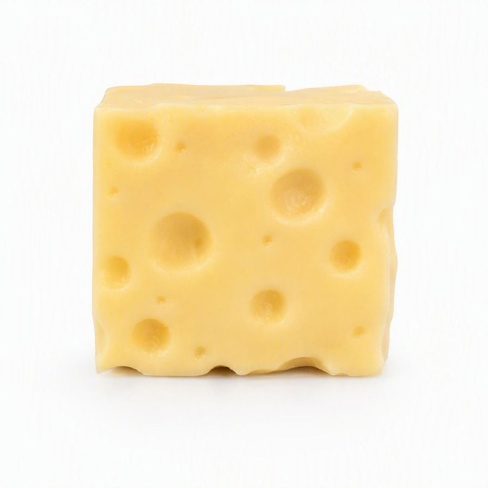 Moldable Cheese Squishy Toy Triangle Sensory Fidget Ball Novelty Cheese Cube Ball Xmas Gift