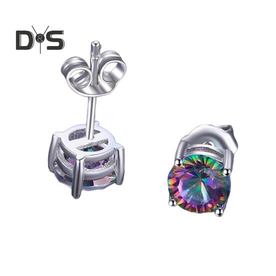 1 пара сверкающих сережек-гвоздиков со стразами из медного материала, легкие блестящие серьги-гвоздики для женщин, ювелирные изделия в подарок