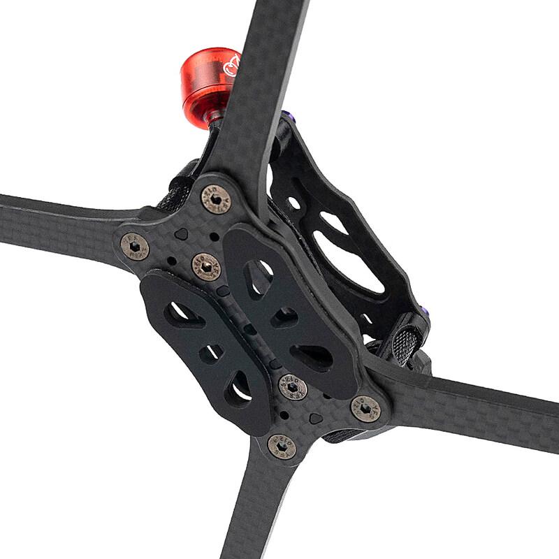 RUSHFLY Black Crow PRO-V7 5-inch FPV Racing Drone Frame (CN version)