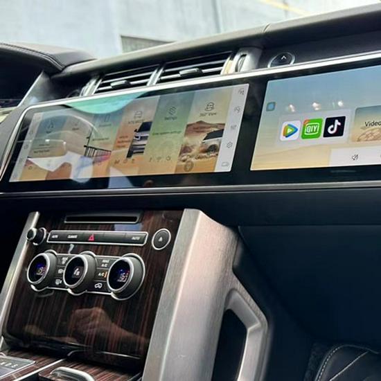 13-17 Range Rover Исполнительная консоль Двойной 12,3'' ЖК-дисплей для переднего пассажира Обновление