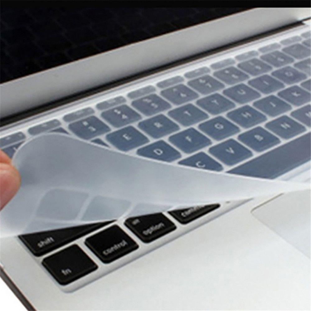 Dustproof Waterproof 10-17inch Laptop Keyboard Protective Film Notebook Keyboard Cover Silicone Gel