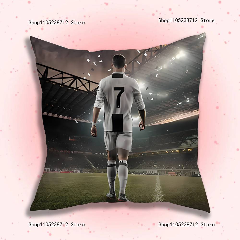 Cr7 Football R-Ronaldo-Es Pillow Case Cushion Cover Home Decor Birthday Gift Pillowcover