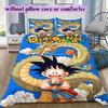 DragonBall Various Sizes Bedding Set Duvet Cover 3pcs Children's Gift Print Cartoon Extra Large Home Decor