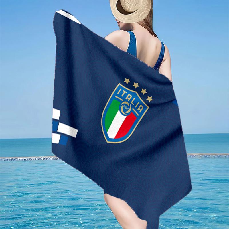 Ifk Goteborg Crest Beach Towel, Quick-drying, Easy to Care for, Use for Both Fitness and Beach Vacations,Sports Essential Fan Gift