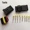 Plug Connectors 1/2/3/4/5/6 Pin 12A 600V Car Boat Kit