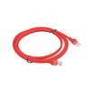 Lanberg Red Category 6 UTP Rigid Network Cable - Measurement:20 M
