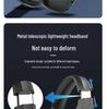 Беспроводная Bluetooth-гарнитура для игр со съемным микрофоном, 2,4G с шумоподавлением для ПК и телефона