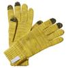 Mizuno Вязаные перчатки Breath Thermo, Материал, генерирующий тепло, Название логотипа, Совместимы с сенсорным экраном, Зима, Медово-желтый, Универсальный размер