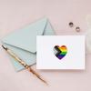 500Pcs/Roll Heart Shaped Stickers Lgbtq Love Rainbow Gay Scrapbooking Decoration Gifts Pride Stickers Envelope Seal Labels