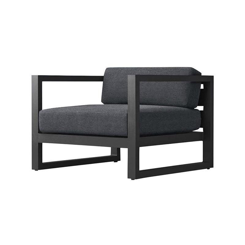 Outdoor Aluminum & Wrought Iron Sofa Set - Sunproof & Waterproof for Balcony, Garden, Courtyard