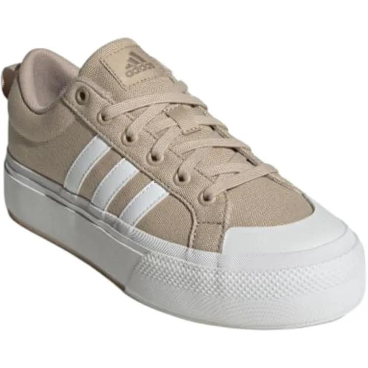 Adidas Womens Bravada 2.0 Platform 'Clay Brown' (women's sizes) Clay Brown / Cloud White / Cyber Metallic Skate Shoes JI1798