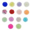 Clear Flat Glass Marble For Vase Aquarium Pebbles Vase Fillers Beads Loose Glass Rounds for Table Styling, Jar Arrangements and Craft Projects,