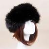 Outdoor Earwarmer Ski Hats Women Russian Cap Thick Fluffy Headband Hat Faux Fur