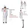 Enchanting Wizard Of Oz Tin Man Cosplay Costume For Adults And Kids In Silver