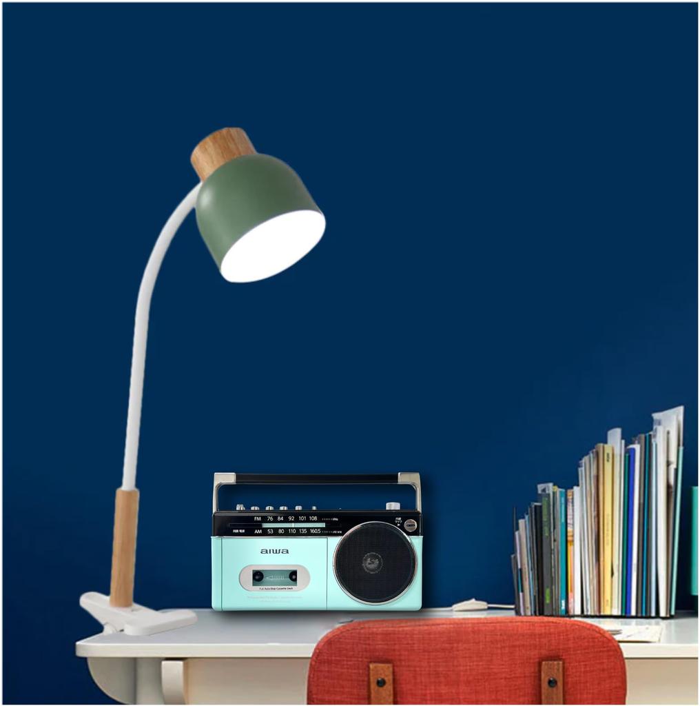 AIWA Радиокассетный плеер RCP3 Пастельно-зеленый 4 батарейки D в комплекте Тканевый набор Аудио-G GAA4-RCP0003(PG)