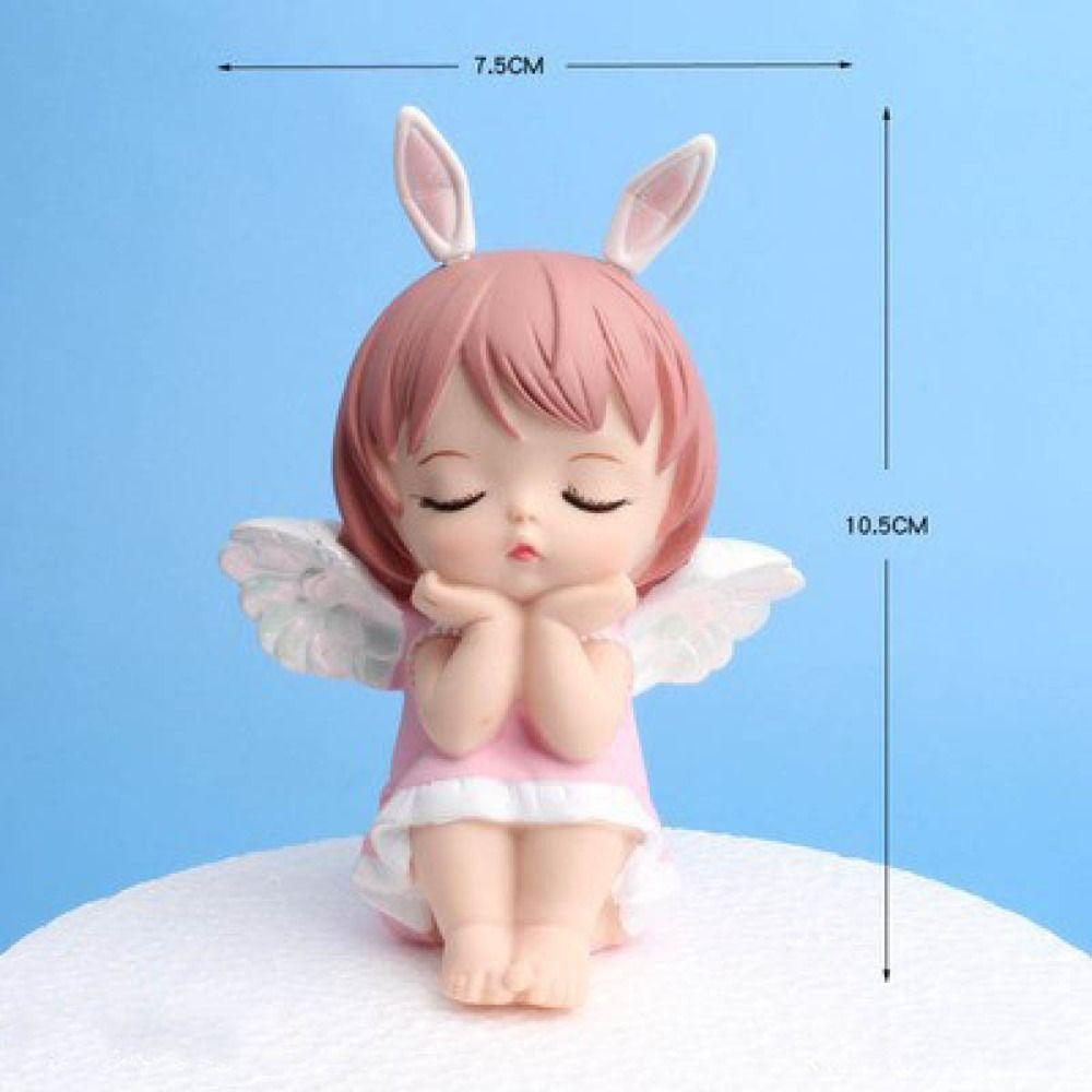 Figure Angel Doll Action Figures DIY Cake Decorate Party Supplies For Children Cute Doll Figure Cake Topper Angel Ornaments