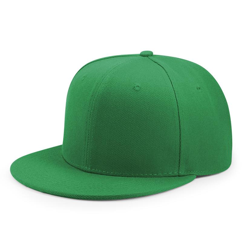 Оптовая продажа Взрослые Однотонные Кепки Snapback Мужские Хип-Хоп С Прямым Козырьком Кепка для Скейтборда Женские Солнцезащитные Кепки Мужские Однотонные Бейсбольные Кепки 36 Цветов