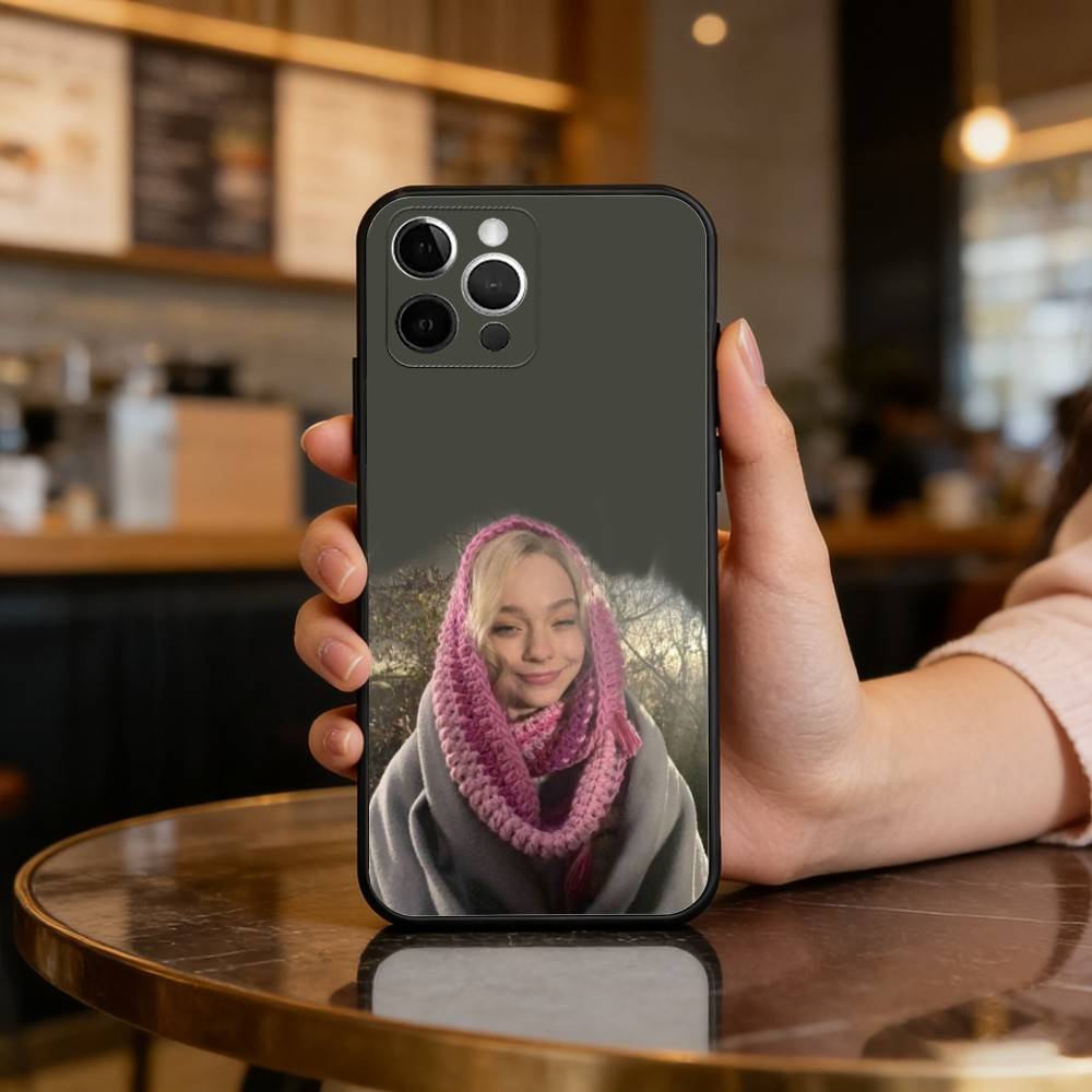 Чехол для телефона E-Emma M-Myers для iPhone 17,16,15,14,13,12,11 Plus,Pro Max, Мягкий силиконовый черный чехол